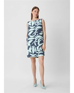 Короткое платье Kleid kurz, цвет Blau-türkis Comma,