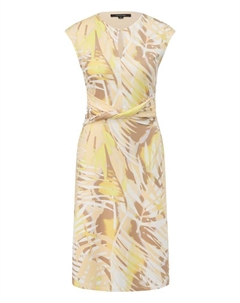 Короткое платье Kleid kurz, желтый Comma,