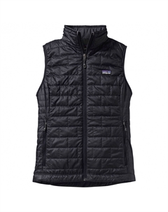 Жилет из синтетического волокна Women's Nano Puff Vest, черный Patagonia