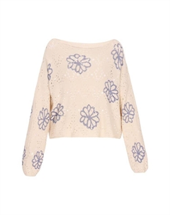 Пуловер Sweater, бежевый Mymo