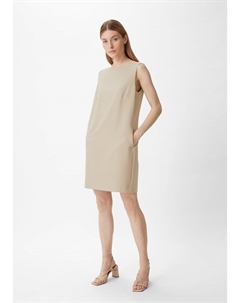 Короткое платье Kleid kurz, бежевый Comma,