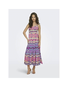 Платье Alma Life Poly Sleveless Long, Разноцветный Only