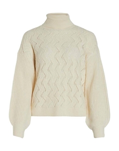 Пуловер Pullover, кремовый Vila