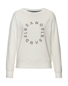 Пуловер Sweatshirt, кремовый Elbsand