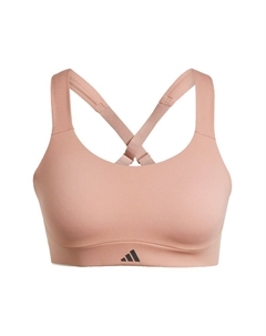 Спортивный бюстгальтер без косточек PERFORMANCE Impact Luxe, розовый Adidas