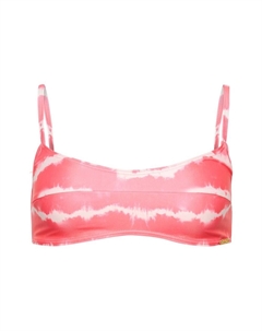Топ бикини Code Tie Dye, розовый Superdry