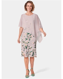 Платье, цвет hellmelba/geblümt Goldner