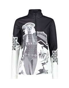 Толстовка на молнии Sweat 31L0826, черный Cmp