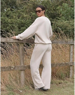 Широкие брюки Jogger цвета овсянки 4th & reckless