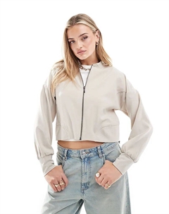 Легкая куртка-бомбер в камне Jdy