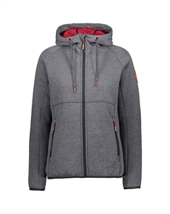 Куртка 30M1776 Hooded Fleece, серый Cmp