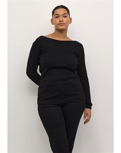 Вязаный свитер CARINA OLIVA, цвет black deep Kaffe curve