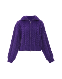 Толстовка Strickjacke, фиолетовый Mymo