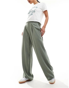 Свободные брюки цвета хаки Asos design