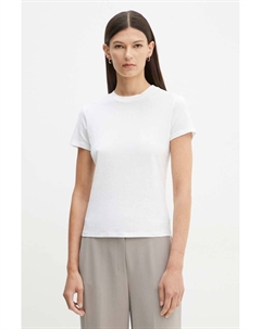 Хлопковая футболка, белый Theory