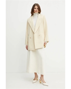 Шерстяное плащ, бежевый Ivy oak