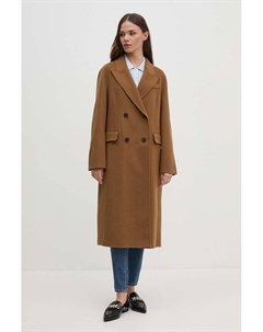 Шерстяное плащ, коричневый Tommy hilfiger