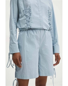 Хлопковые шорты, синий Answear lab