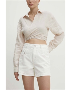 Джинсовые шорты, белый Answear lab