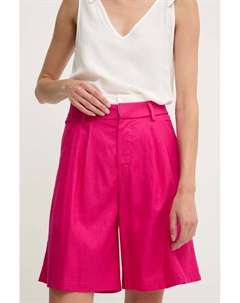 Льняные шорты, розовый Answear lab