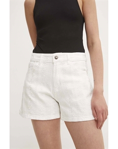 Джинсовые шорты, белый Answear lab