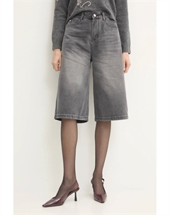 Джинсовые шорты, серый Answear lab