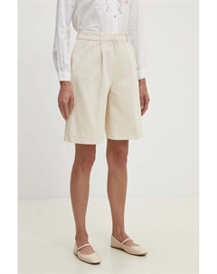 Хлопковые шорты, бежевый Answear lab