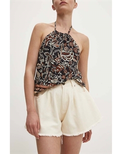 Джинсовые шорты, белый Answear lab