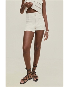 Джинсовые шорты, белый Answear lab