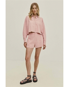 Льняные шорты, розовый Answear lab