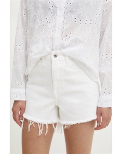Джинсовые шорты, белый Answear lab
