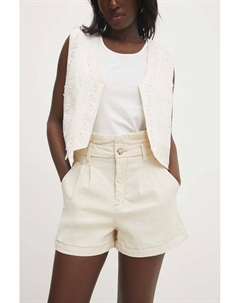 Джинсовые шорты, бежевый Answear lab