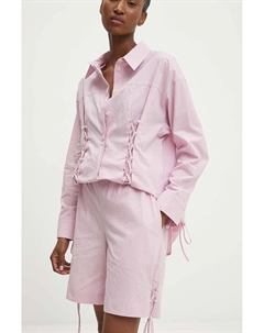 Хлопковые шорты, розовый Answear lab