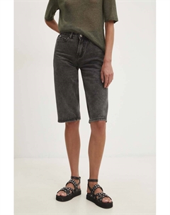 Джинсовые шорты, черный Answear lab