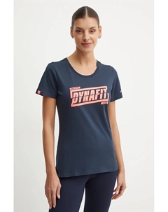 Футболка с графическим рисунком, темно-синий Dynafit