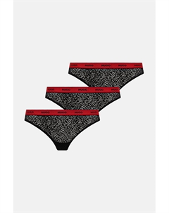 Стринги упаковка из 3 шт, черный Hugo