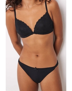 Бразильские трусы HELANKAS BLACK AND WHITE, черный Women'secret