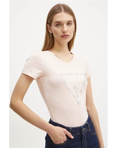 Футболка, розовый Guess