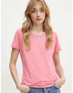 Футболка, розовый Liu jo