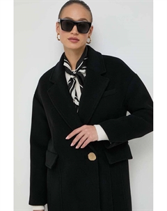 Шерстяное плащ, черный Beatrice. b
