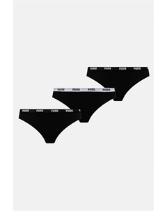 Стринги упаковка из 3 шт, черный Puma