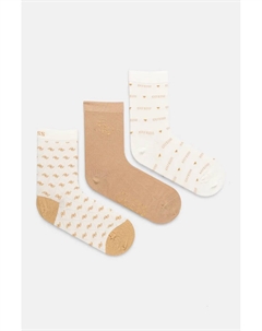 3 упаковки носков, бежевый Guess