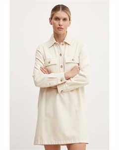 Джинсовое платье халат миа, бежевый A.p.c.