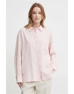 Льняная рубашка, розовый Tommy hilfiger