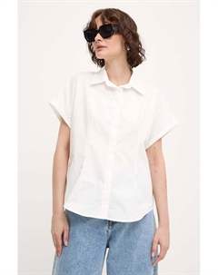 Хлопковая рубашка, белый Answear lab