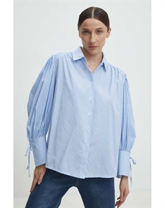 Хлопковая рубашка, синий Answear lab