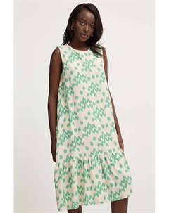 Хлопковое платье, зеленый Answear lab