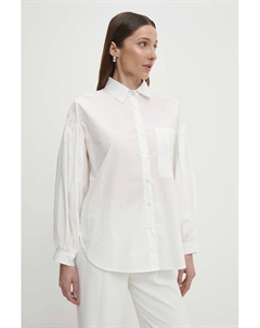 Хлопковая рубашка, белый Answear lab
