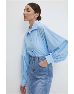 Хлопковая рубашка, синий Answear lab