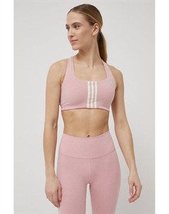 Спортивный бюстгальтер Powerimpact Performance, розовый Adidas